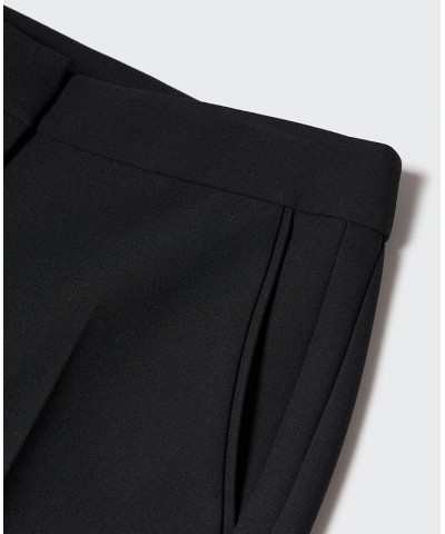 Women's Slim Fit Suit Pants Black $37.80 Pants