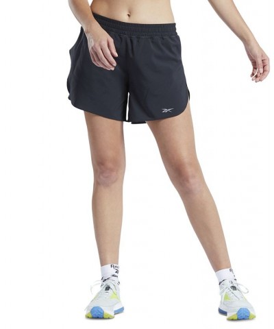 Women's Slim-Fit Pull-On Running Shorts Black $14.88 Shorts