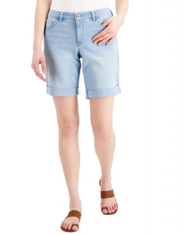 Cuffed Denim Bermuda Shorts Mesa Wash $14.10 Shorts