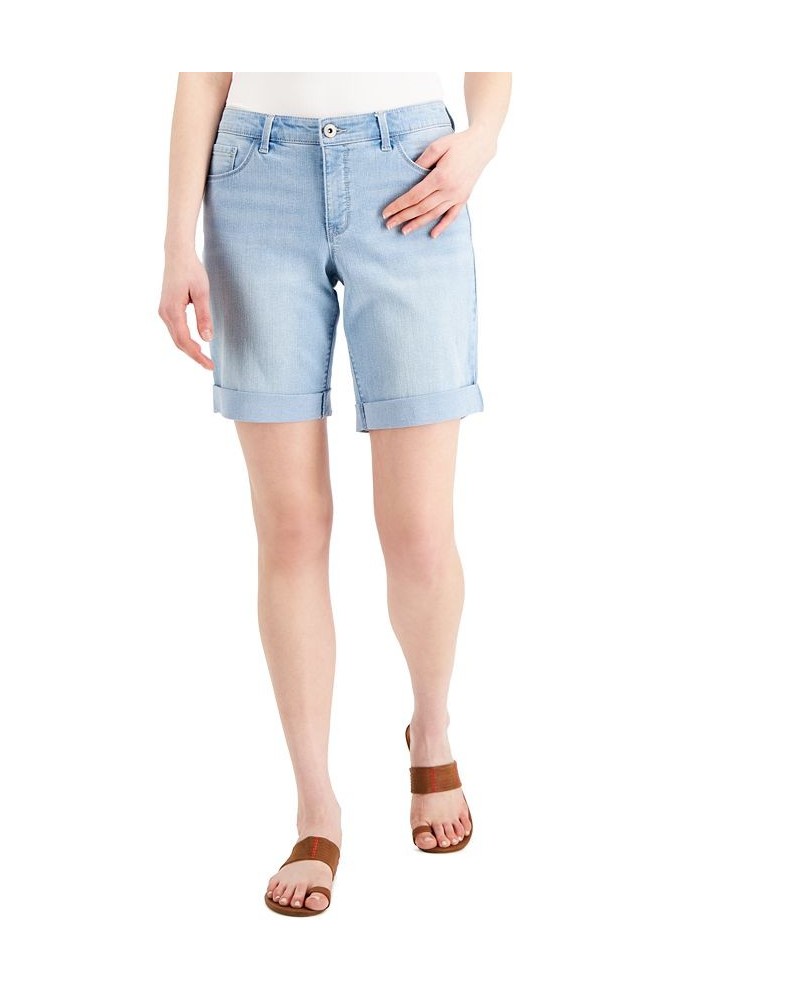 Cuffed Denim Bermuda Shorts Mesa Wash $14.10 Shorts