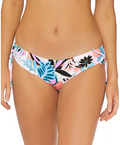 Juniors' Luna Floral-Print Bikini Bottoms Bondi Multi $27.14 Swimsuits