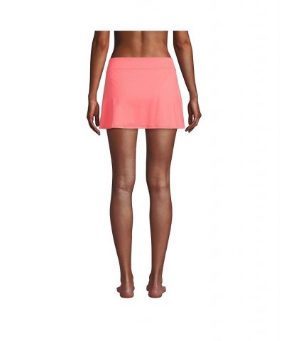 Women's Long Tummy Control Swim Skirt Swim Bottoms Pink $39.75 Swimsuits