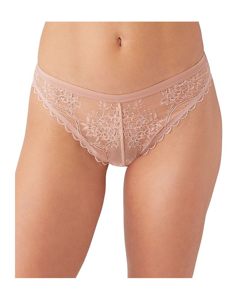 b.tempt’d by Wacoal Women's No Strings Attached Cheeky Lace Underwear 945284 Pink $11.01 Panty