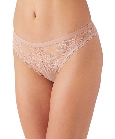 b.tempt’d by Wacoal Women's No Strings Attached Cheeky Lace Underwear 945284 Pink $11.01 Panty