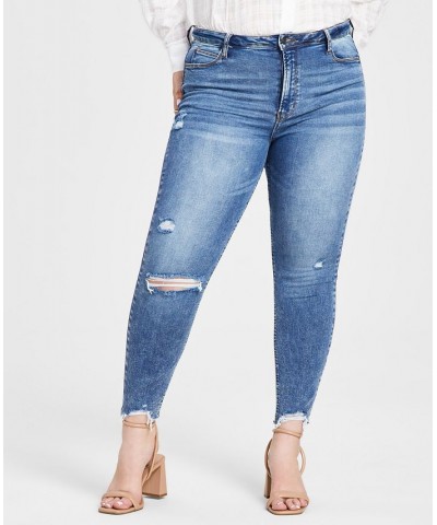 Women's High-Rise Perfect Zip Fly Skinny Jeans Elliot Wash $19.70 Jeans