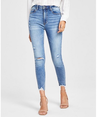 Women's High-Rise Perfect Zip Fly Skinny Jeans Elliot Wash $19.70 Jeans