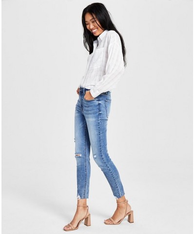 Women's High-Rise Perfect Zip Fly Skinny Jeans Elliot Wash $19.70 Jeans