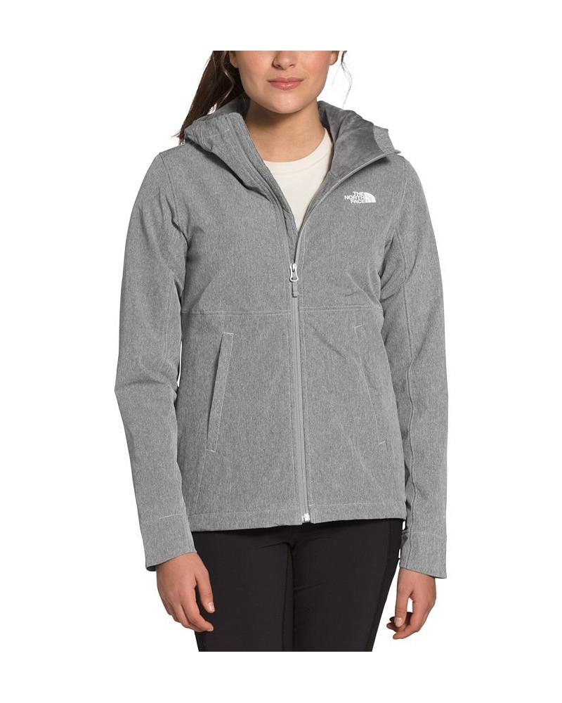 Women's Shelbe Raschel Fleece-Lined Jacket Gray $68.37 Coats