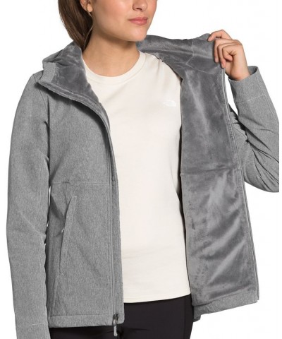 Women's Shelbe Raschel Fleece-Lined Jacket Gray $68.37 Coats