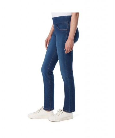 Women's Amanda Pull-On Slim-Straight Jeans Vermont $17.09 Jeans