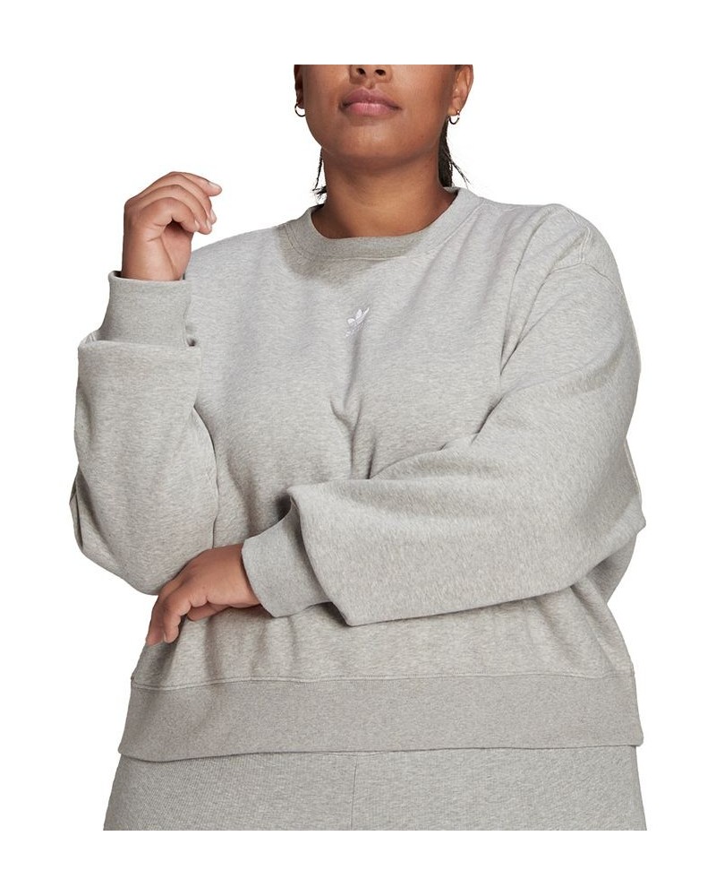 Plus Size Logo-Graphic Sweatshirt Gray $19.95 Sweatshirts