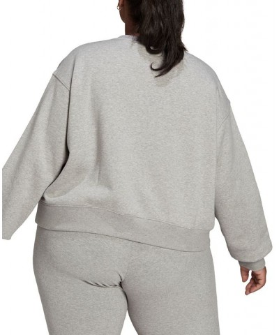 Plus Size Logo-Graphic Sweatshirt Gray $19.95 Sweatshirts