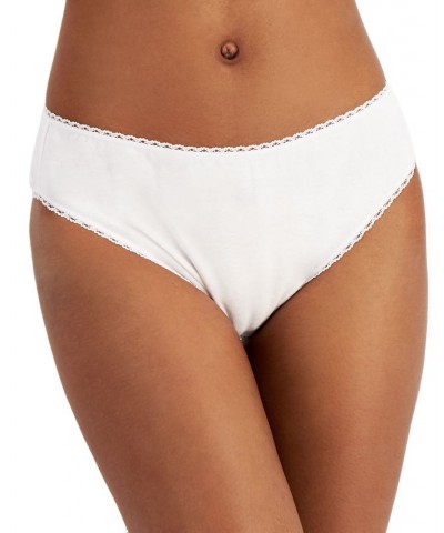 Everyday Cotton High-Cut Brief Underwear Bright White $7.29 Panty