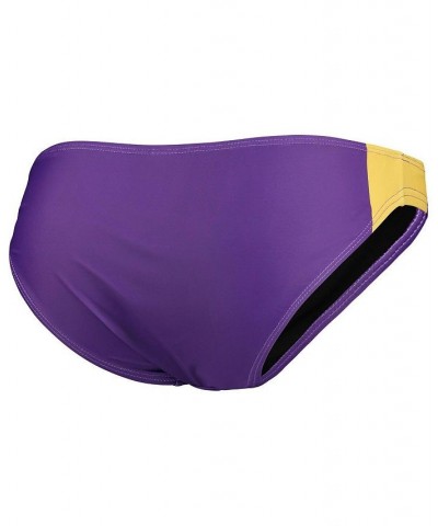 Women's Purple LSU Tigers Wordmark Bikini Bottom Purple $21.83 Swimsuits