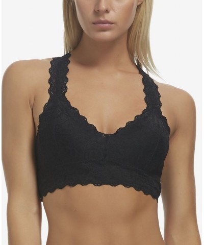 Women's Wire Free Lace Bralette Black $16.82 Bras