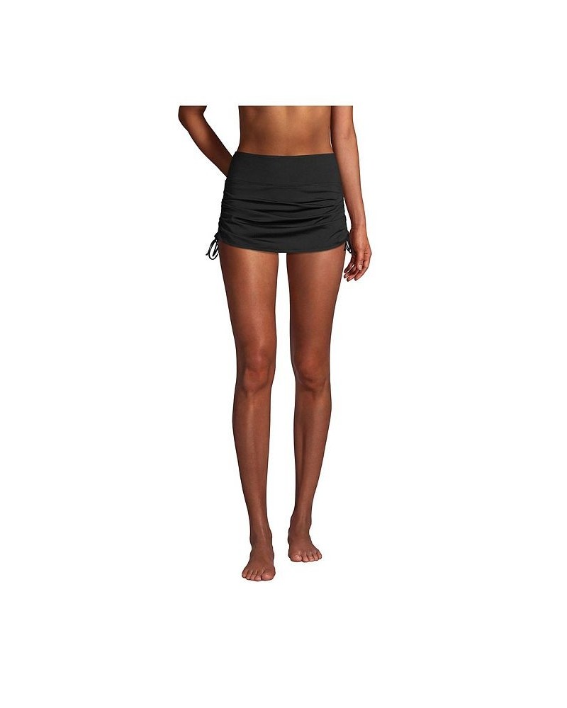 Women's Tummy Control Adjustable Swim Skirt Swim Bottoms Black $37.42 Swimsuits