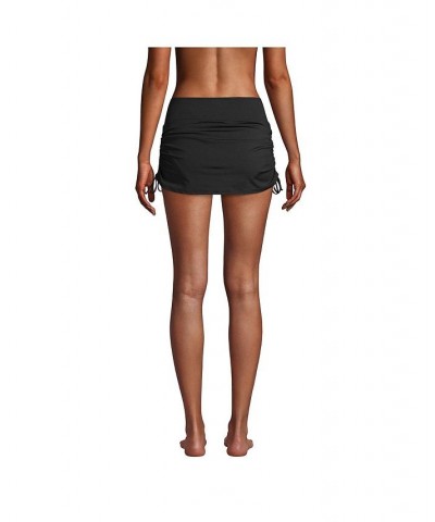 Women's Tummy Control Adjustable Swim Skirt Swim Bottoms Black $37.42 Swimsuits