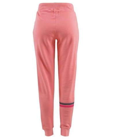 Women's Let It Go Pull-On Graphic Print Lounge Pants Pink $23.98 Pants