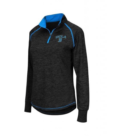 Women's Black UCLA Bruins Bikram 1/4 Zip Long Sleeve Jacket Black $31.34 Jackets