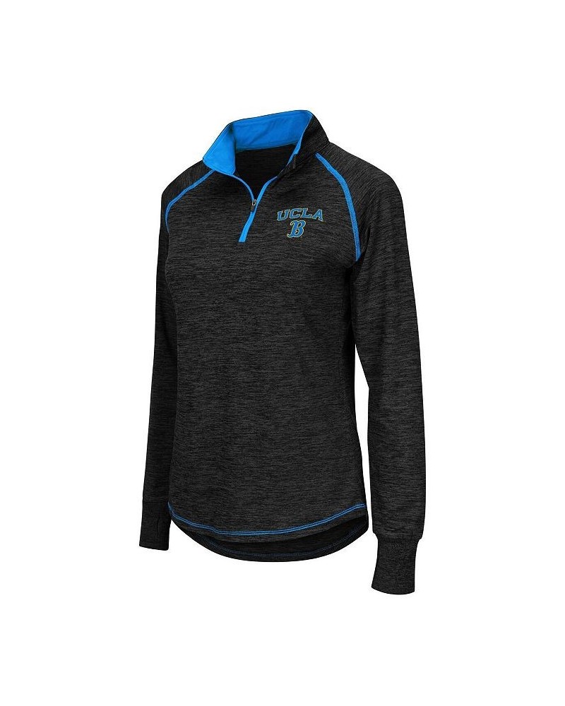 Women's Black UCLA Bruins Bikram 1/4 Zip Long Sleeve Jacket Black $31.34 Jackets