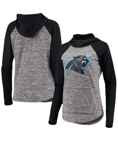 Women's Heathered Gray-Black Carolina Panthers Championship Ring Pullover Hoodie Heather Gray-Black $34.44 Sweatshirts