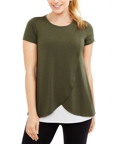 Tiered Nursing Top Beetle $22.95 Tops