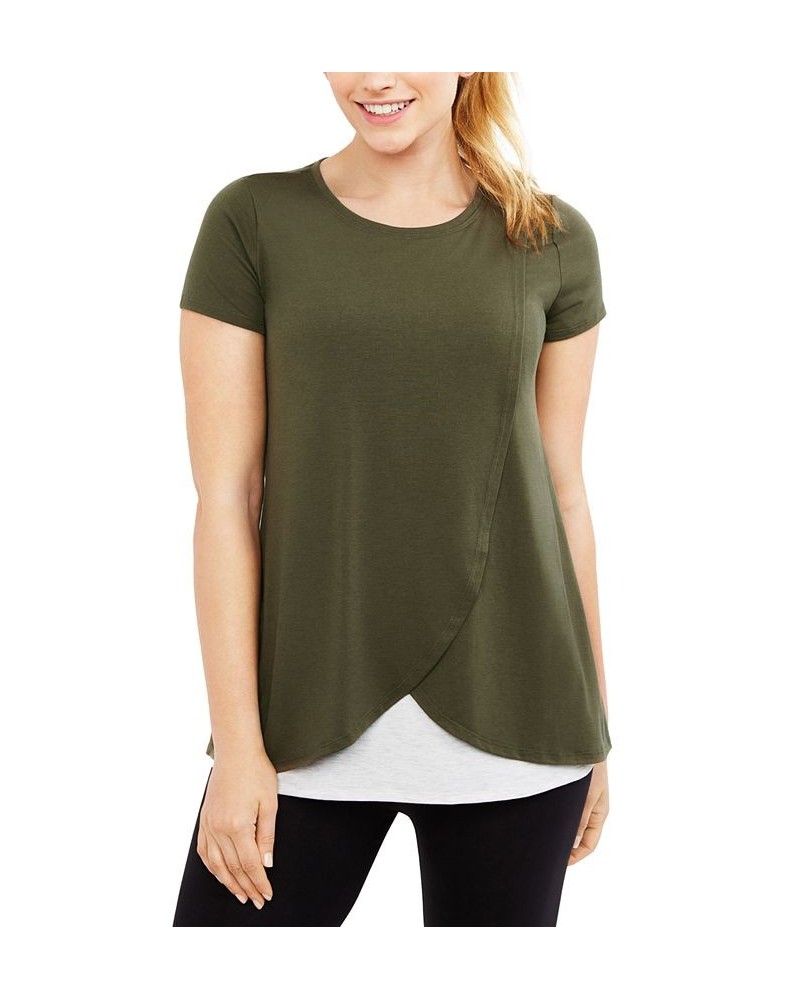 Tiered Nursing Top Beetle $22.95 Tops