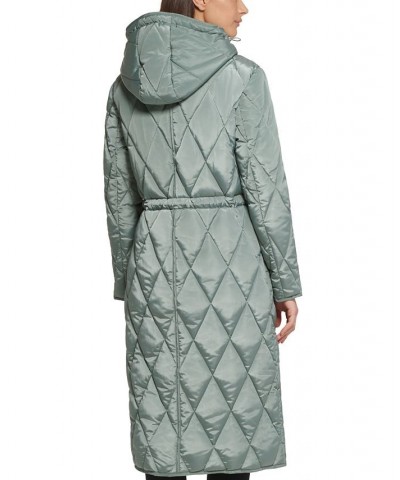 Women's Hooded Anorak Coat Sage $80.00 Coats