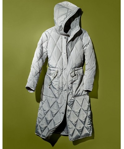 Women's Hooded Anorak Coat Sage $80.00 Coats