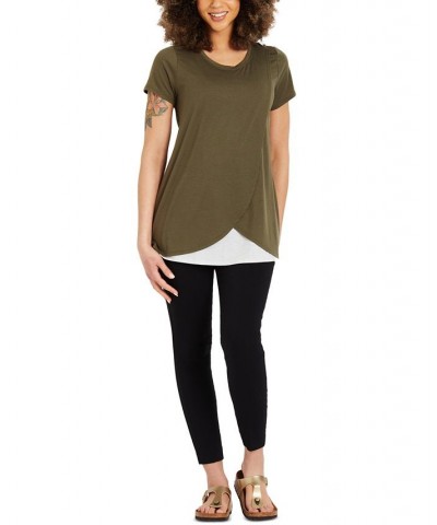 Tiered Nursing Top Beetle $22.95 Tops