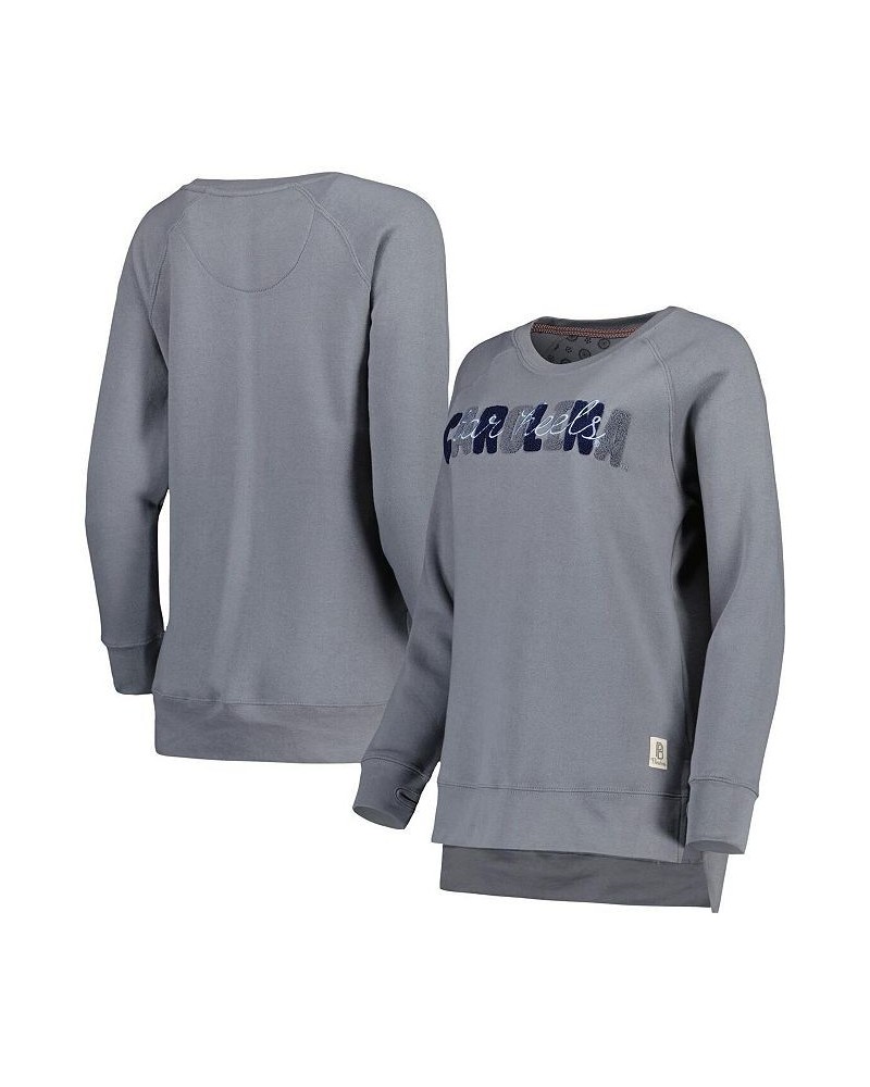 Women's Gray North Carolina Tar Heels Pinehurst Chenille Raglan Pullover Sweatshirt Gray $35.00 Sweatshirts