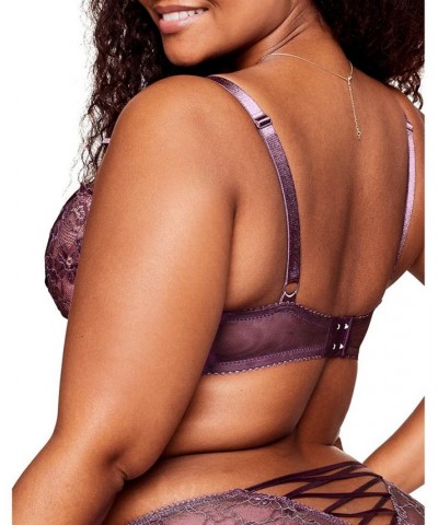 Enny Women's Plus-Size Contour Balconette Bra Purple $29.12 Bras