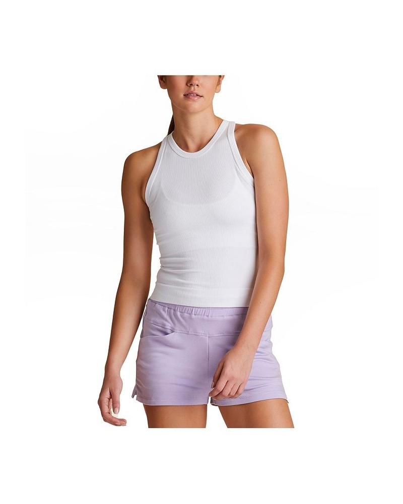 Women's Seamless Rib Tank White $27.90 Tops