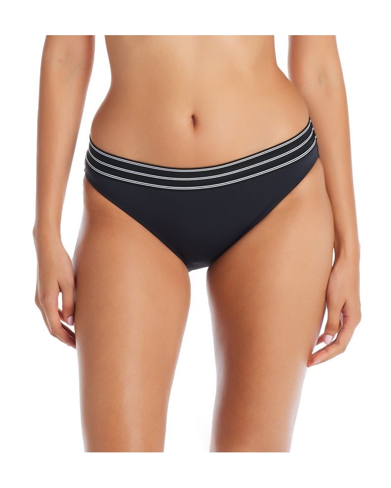 Off The Grid Hipster Bikini Bottoms Black $34.50 Swimsuits