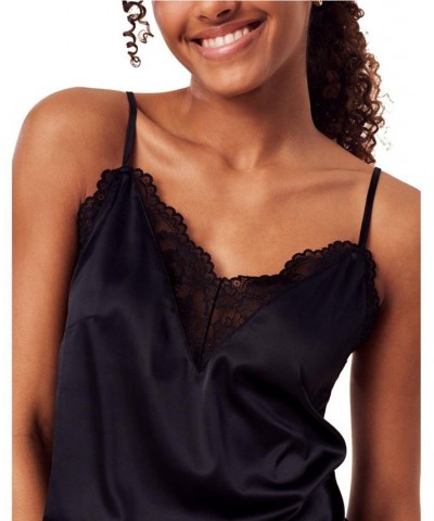 Lainey Women's Pajama Camisole & Short Pajama Set Black $31.18 Sleepwear