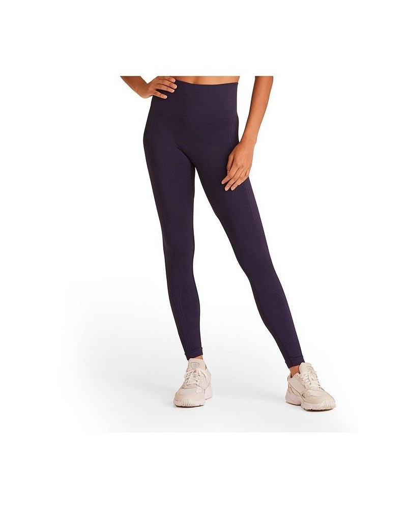 Adult Women Barre Seamless Tight Blue $46.06 Pants