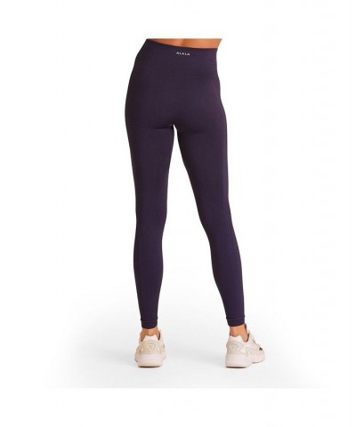 Adult Women Barre Seamless Tight Blue $46.06 Pants