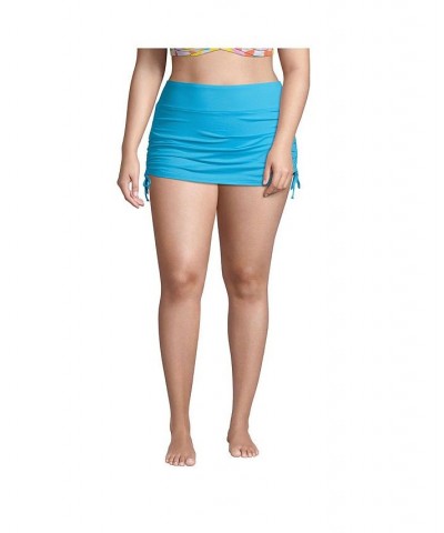 Women's Plus Size Tummy Control Adjustable Swim Skirt Swim Bottoms Deep sea navy $39.75 Swimsuits