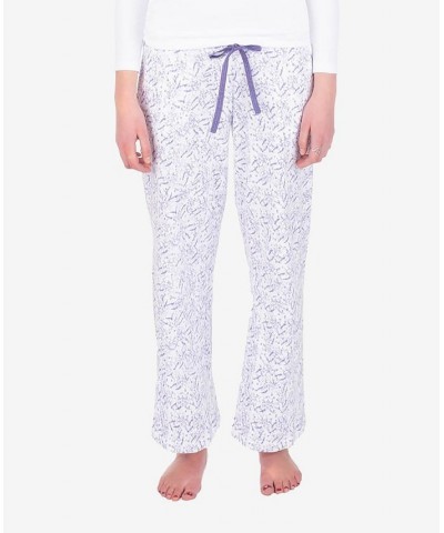 Women's Sweet Lavender Lounge Pant White $29.58 Sleepwear