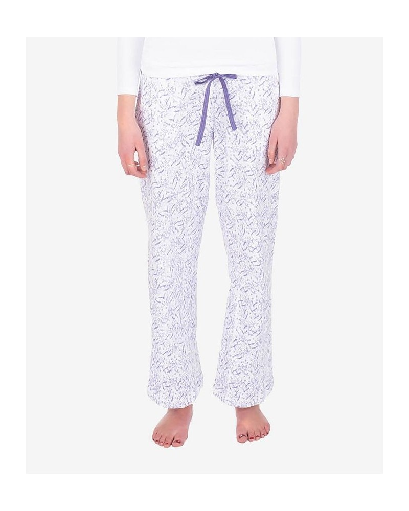 Women's Sweet Lavender Lounge Pant White $29.58 Sleepwear