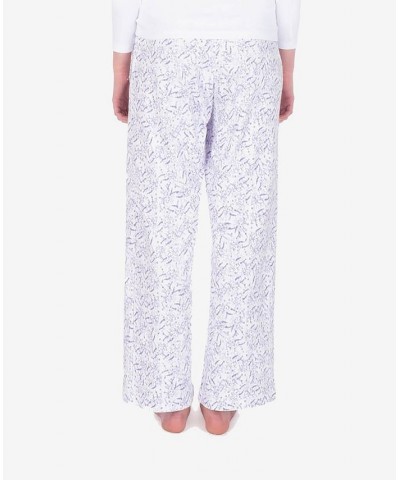 Women's Sweet Lavender Lounge Pant White $29.58 Sleepwear