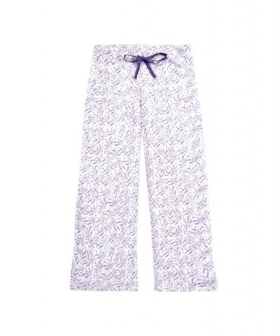 Women's Sweet Lavender Lounge Pant White $29.58 Sleepwear